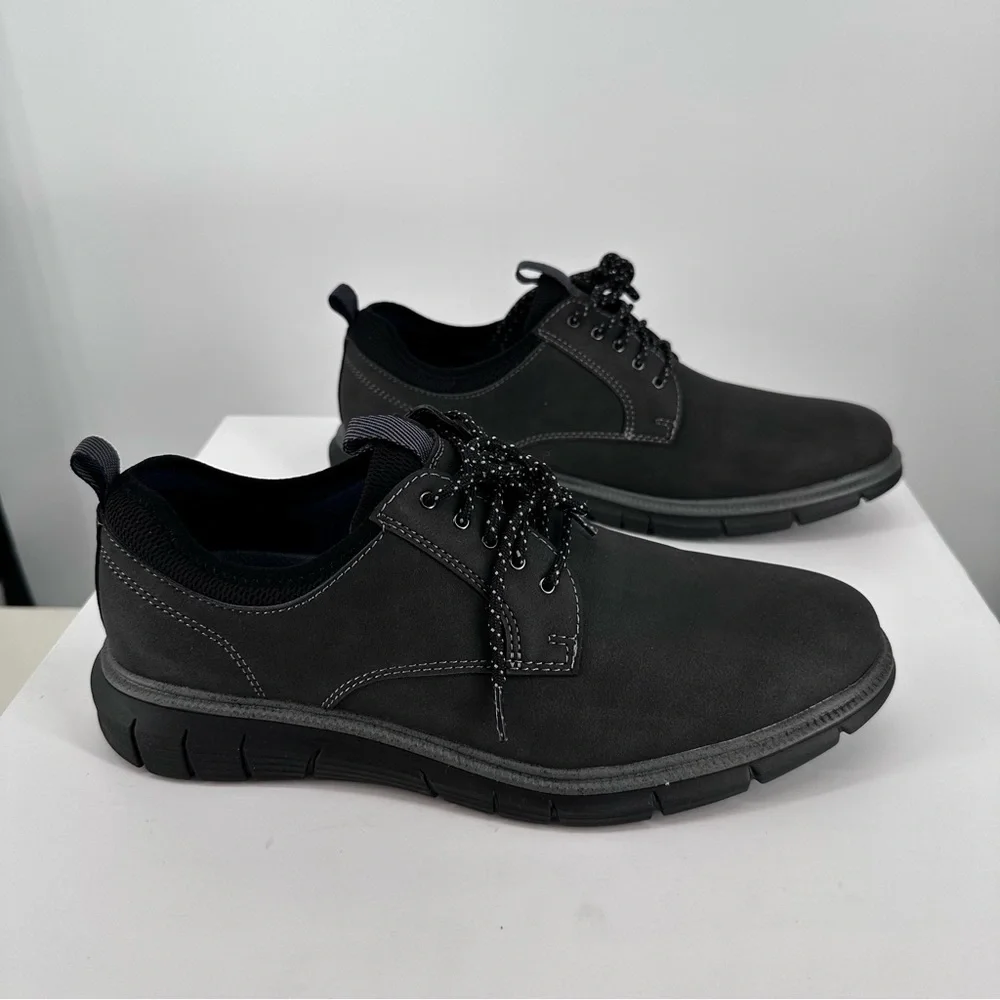 Dockers Men’s Cooper Oxfords in Black size 9 Business Casual Shoes Lace Up NEW